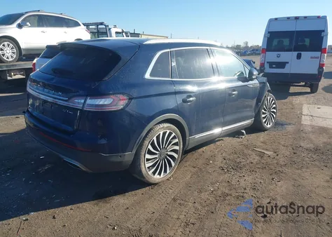 2019 Lincoln Nautilus Black Label z USA, uszkodzony, nr VIN 2LMPJ9JP2KBL46273